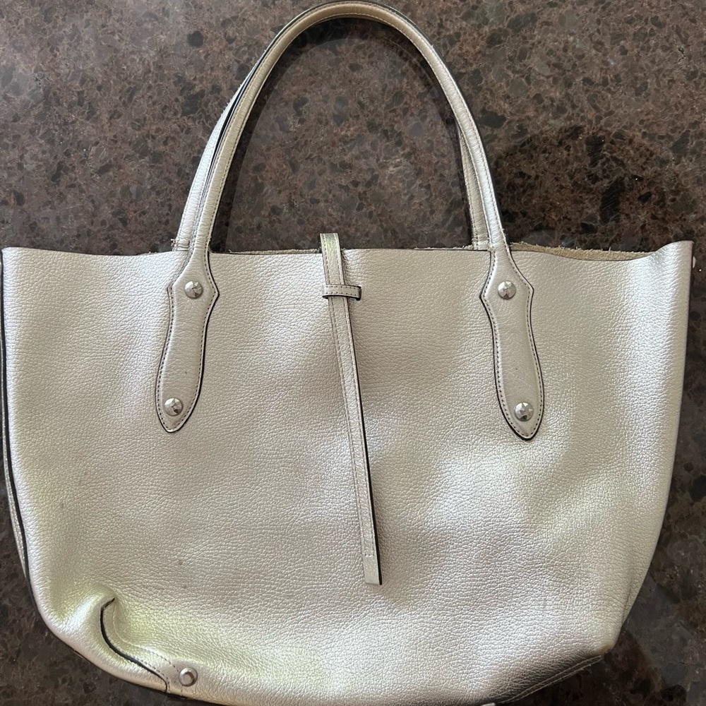 Annabel Ingall silver tote